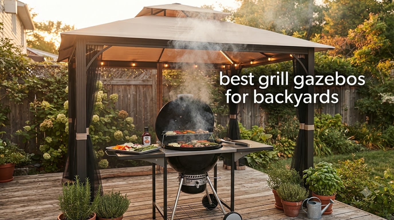 best grill gazebos for backyards