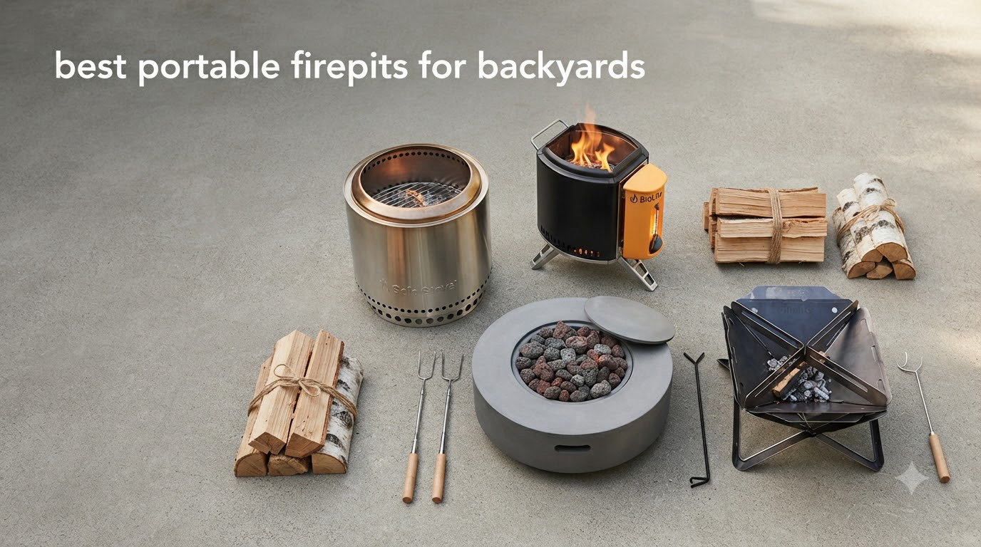 best portable firepits for backyards