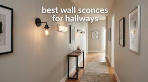 best wall sconces for hallways