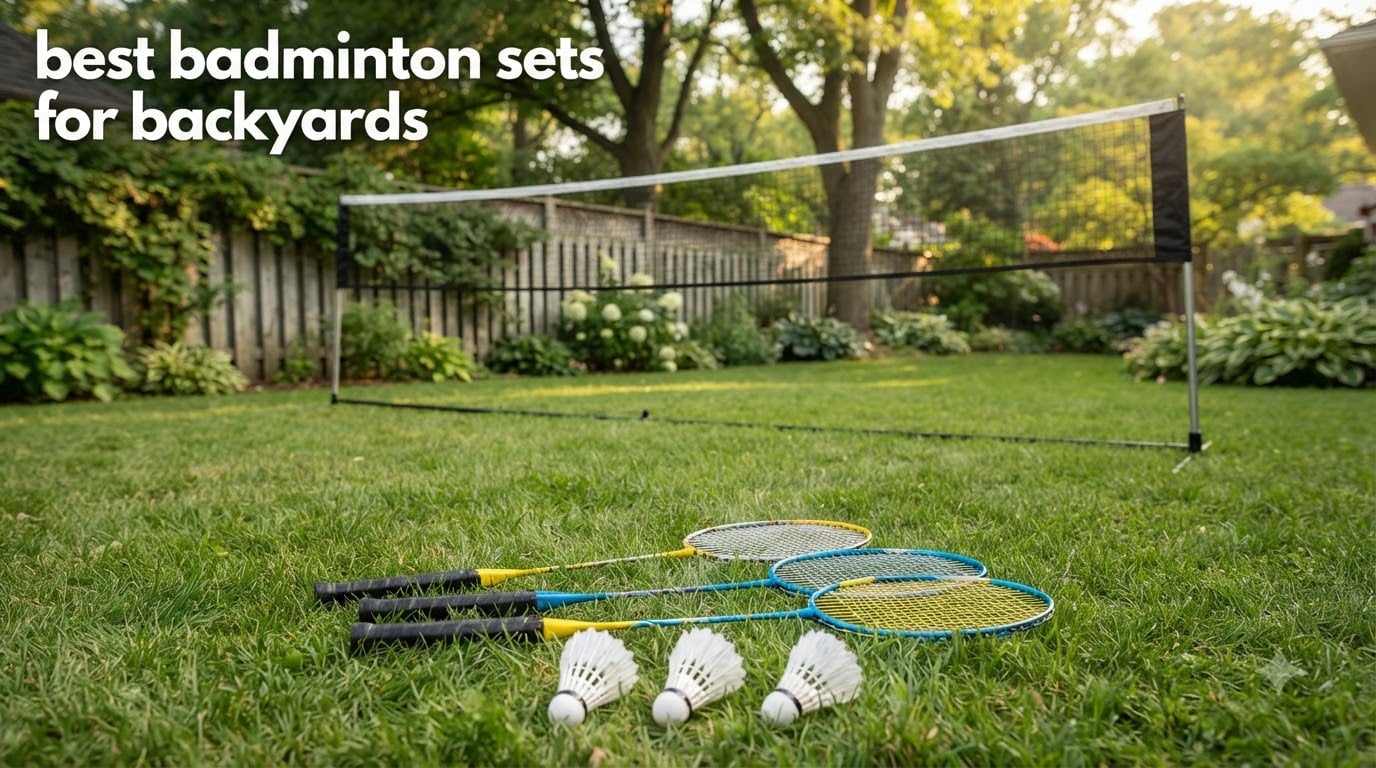 best badminton sets for backyards