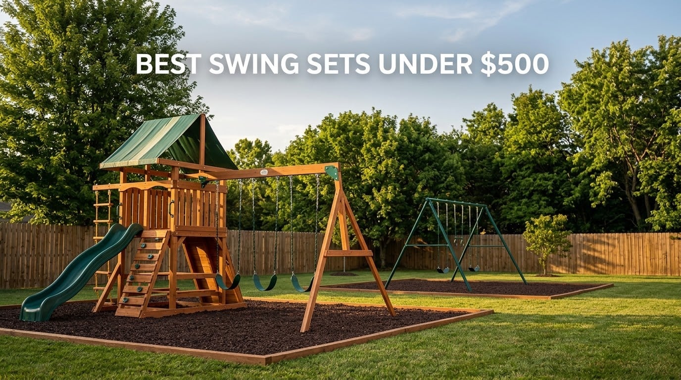 best swing sets under $500