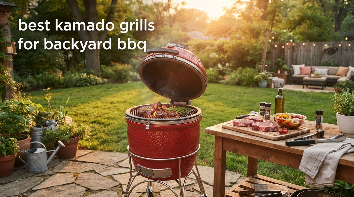 best kamado grills for backyard bbq