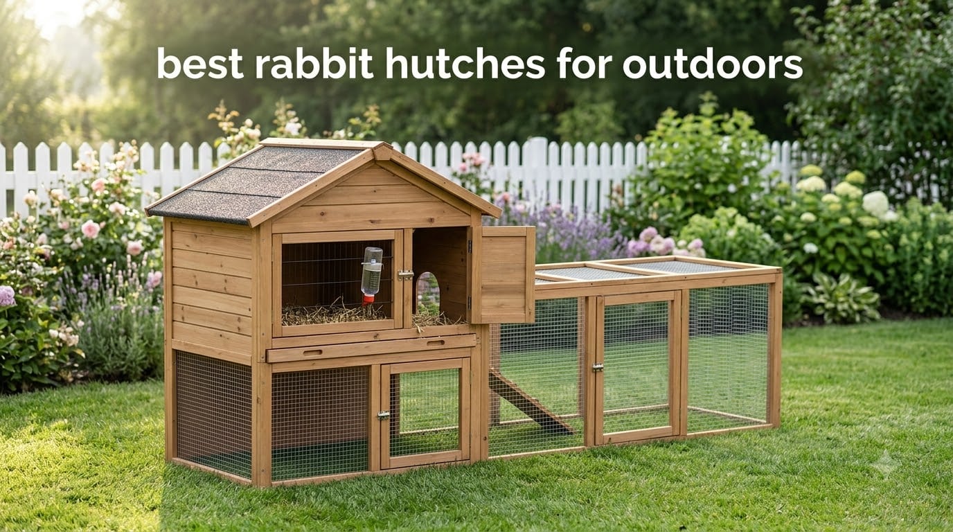 best rabbit hutches for outdoors