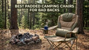 best padded camping chairs for bad backs