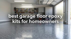 best garage floor epoxy kits for homeowners