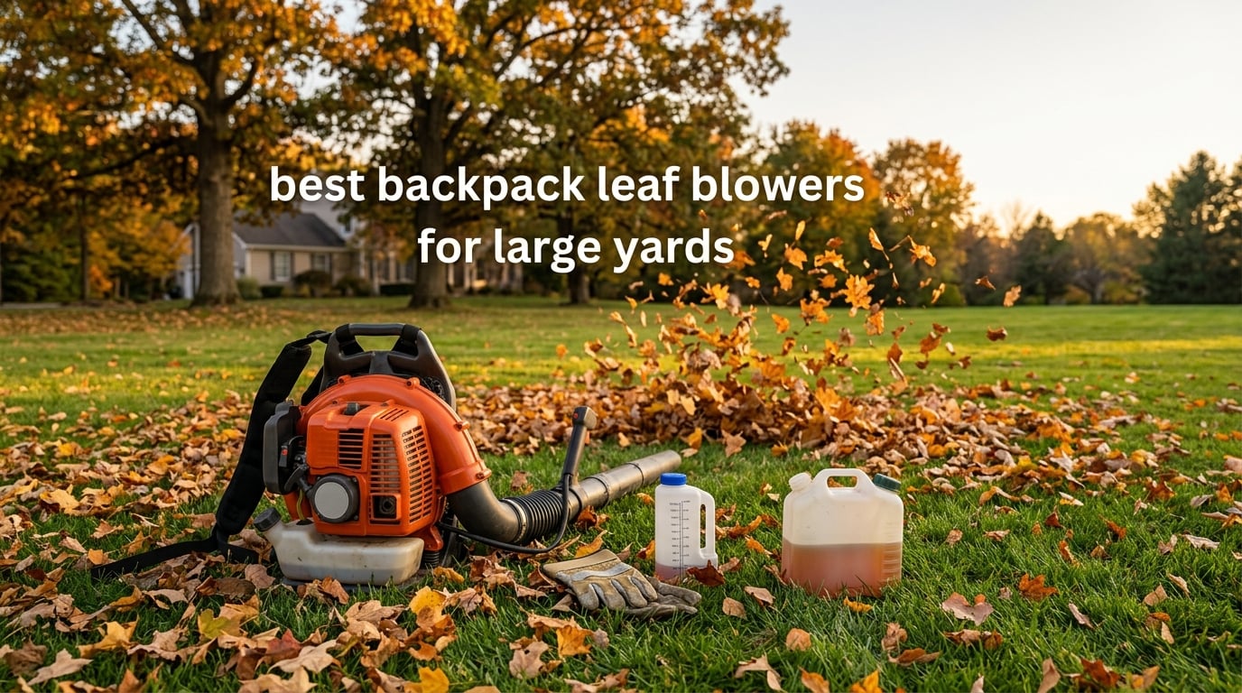 best backpack leaf blowers for large yards