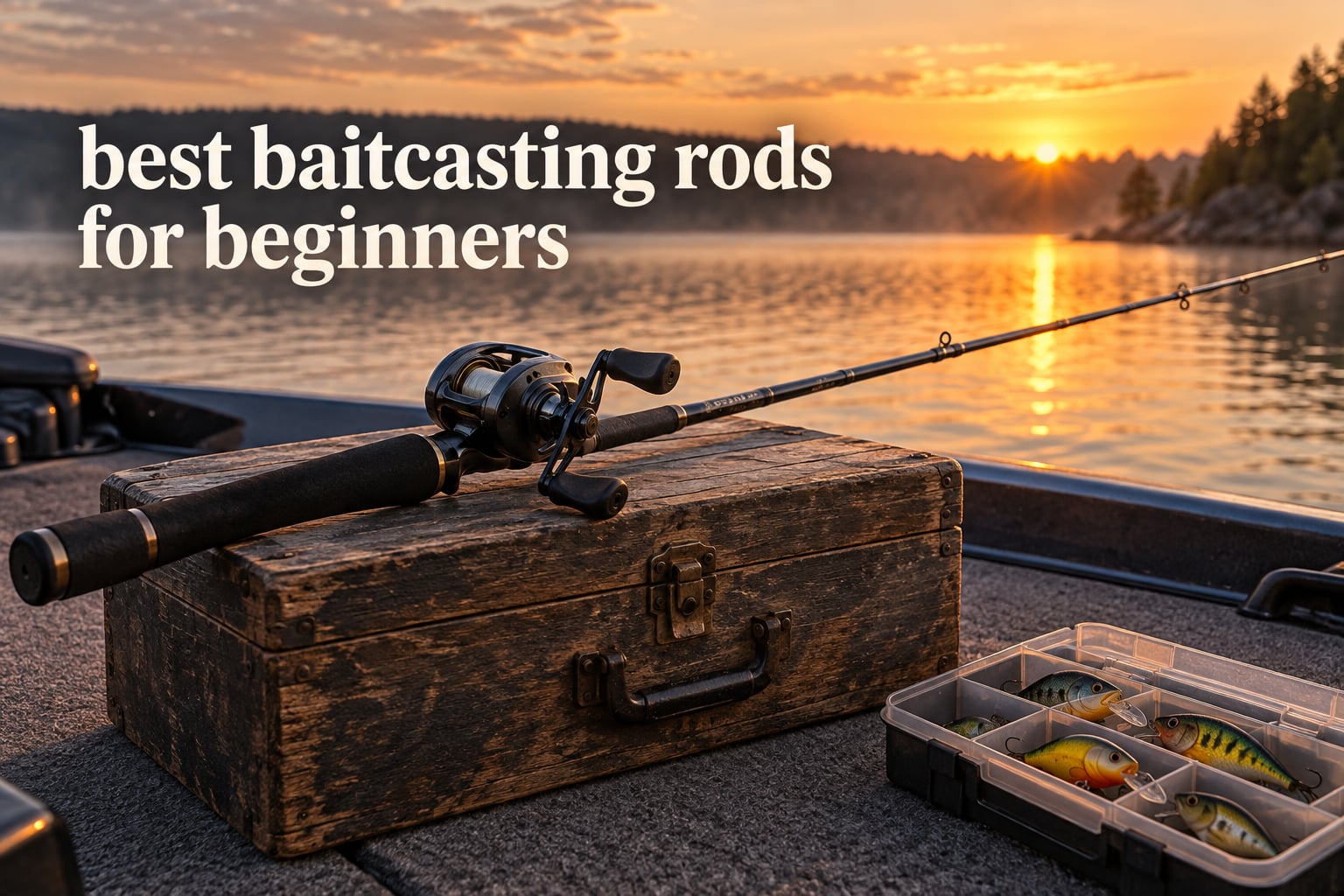 best baitcasting rods for beginners