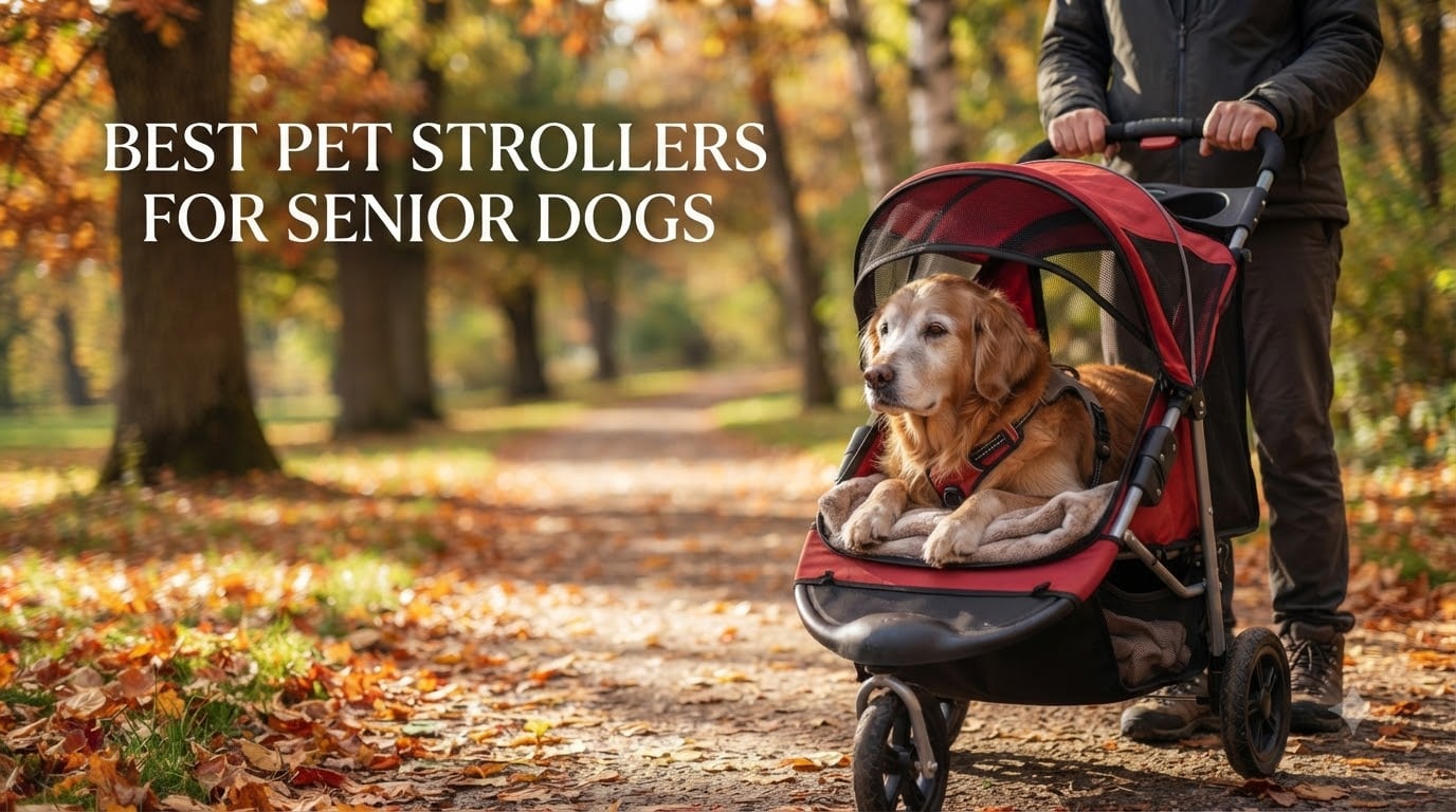 best pet strollers for senior dogs