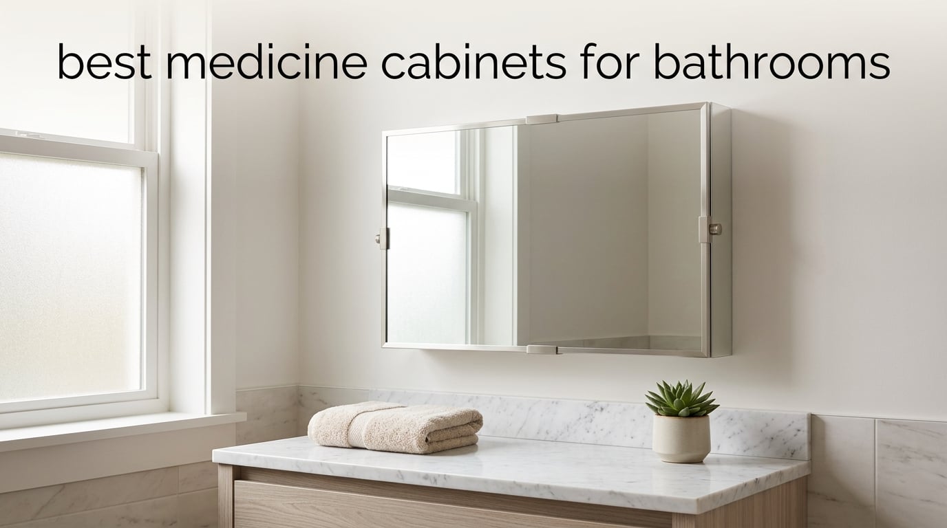 best medicine cabinets for bathrooms