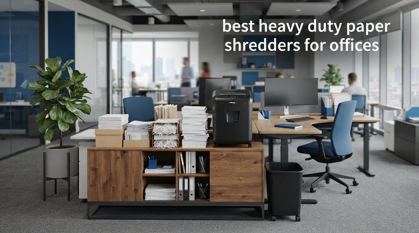 best heavy duty paper shredders for offices
