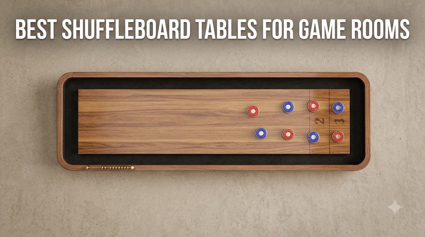best shuffleboard tables for game rooms