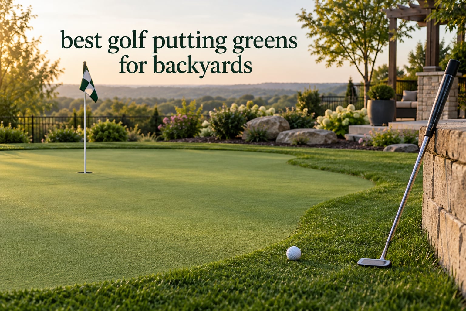 best golf putting greens for backyards