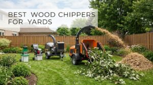 best wood chippers for yards
