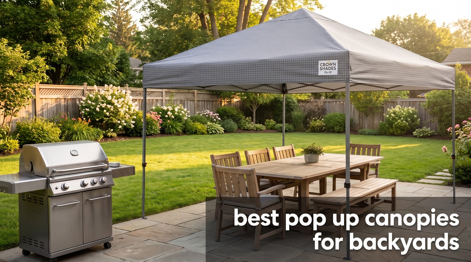 best pop up canopies for backyards