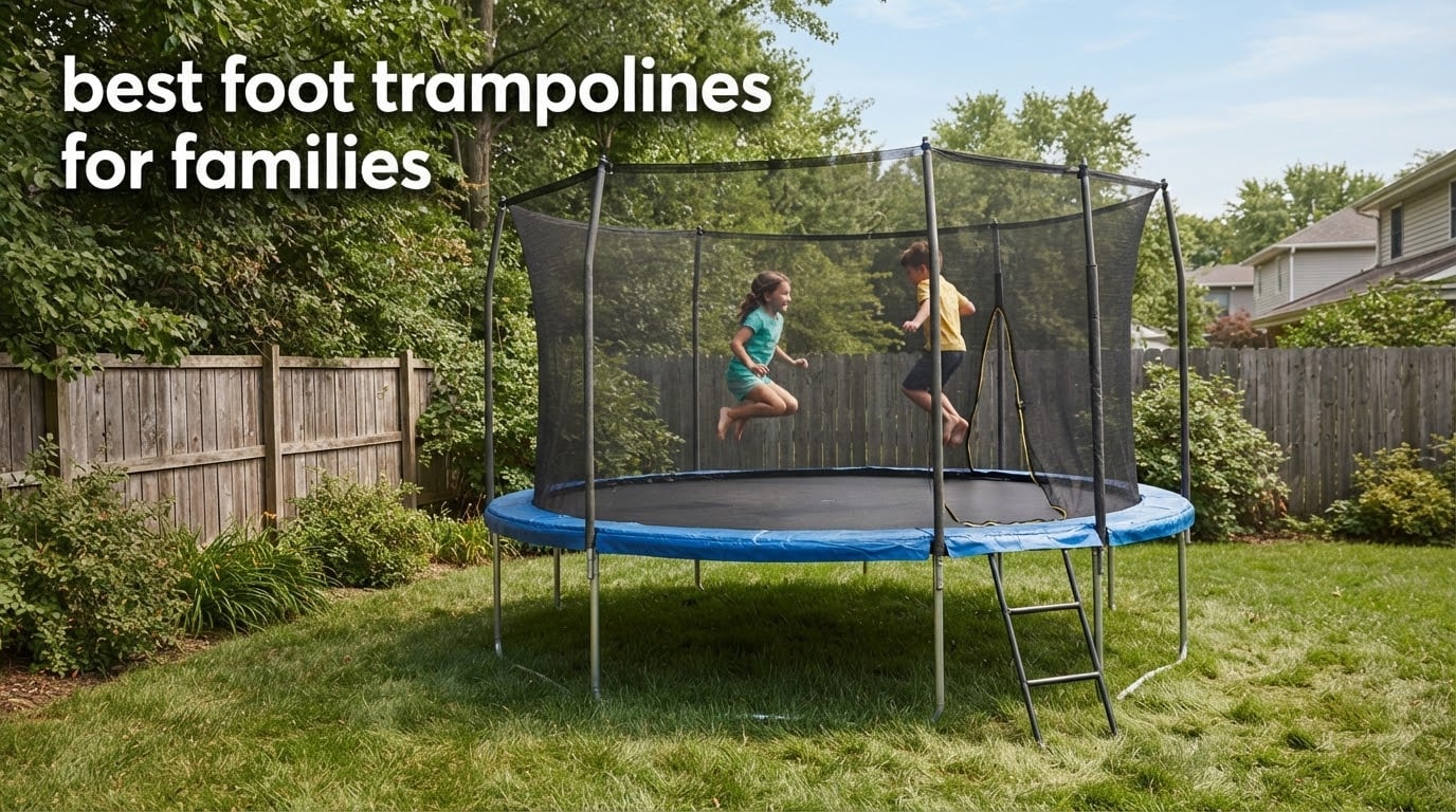best 12 foot trampolines for families