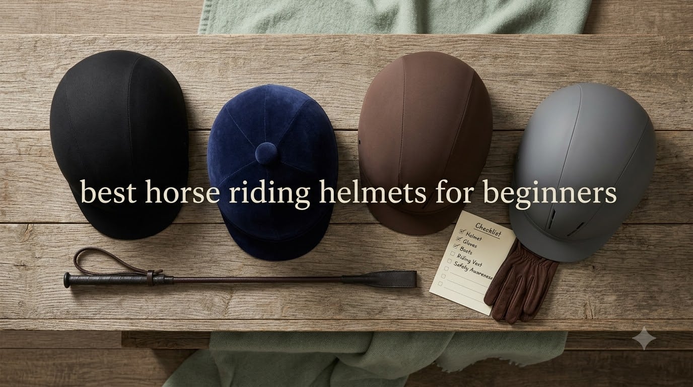 best horse riding helmets for beginners