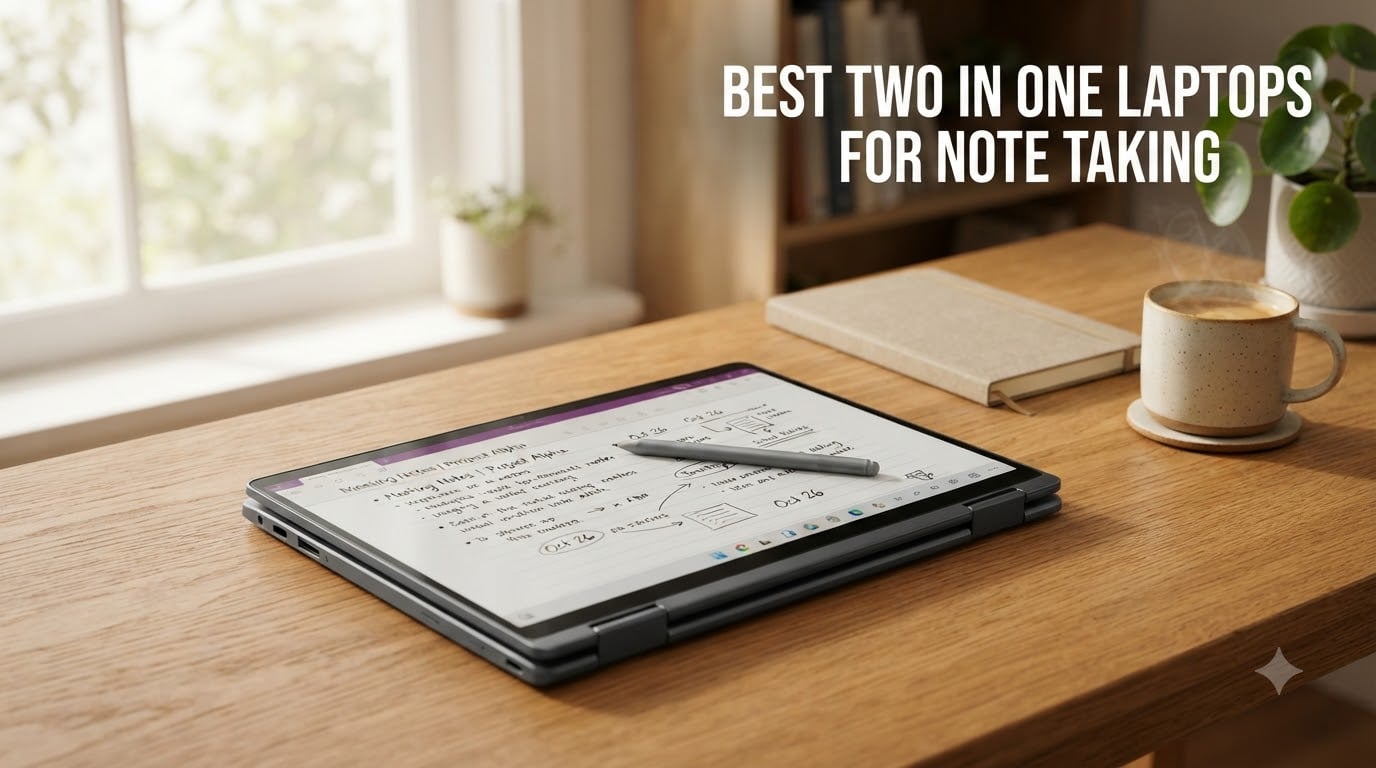 best two in one laptops for note taking