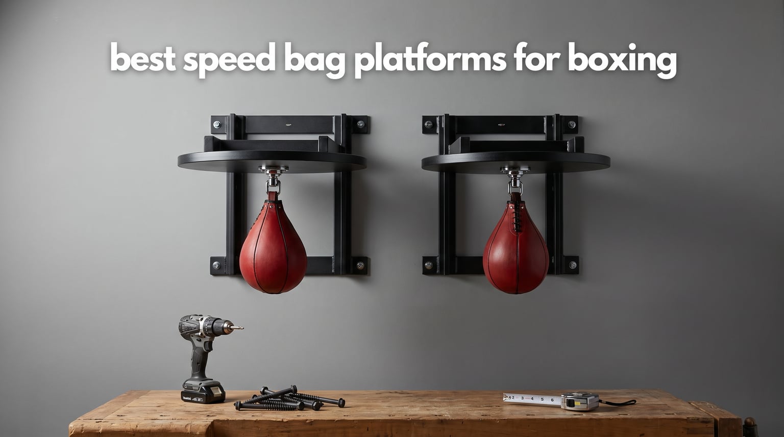 best speed bag platforms for boxing
