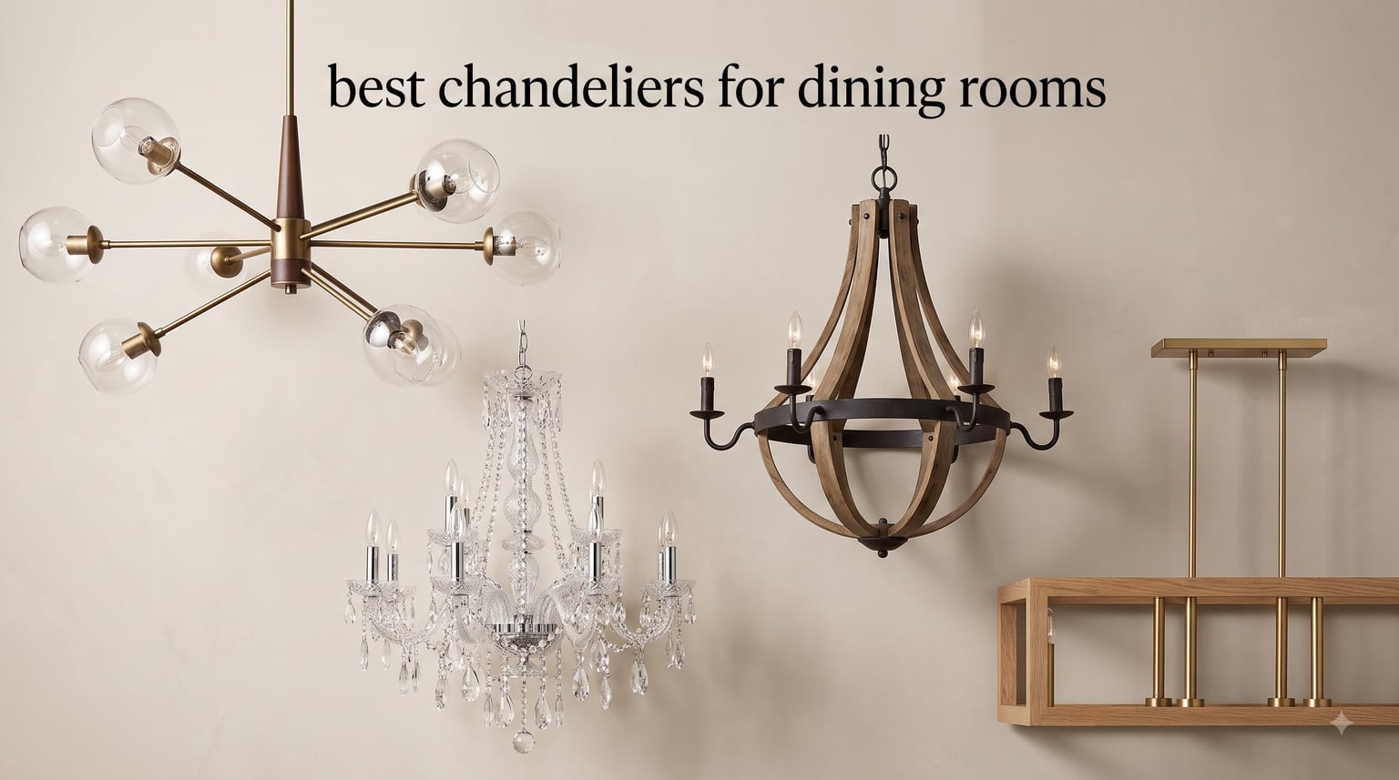 best chandeliers for dining rooms
