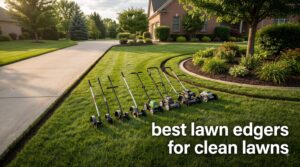 best lawn edgers for clean lawns