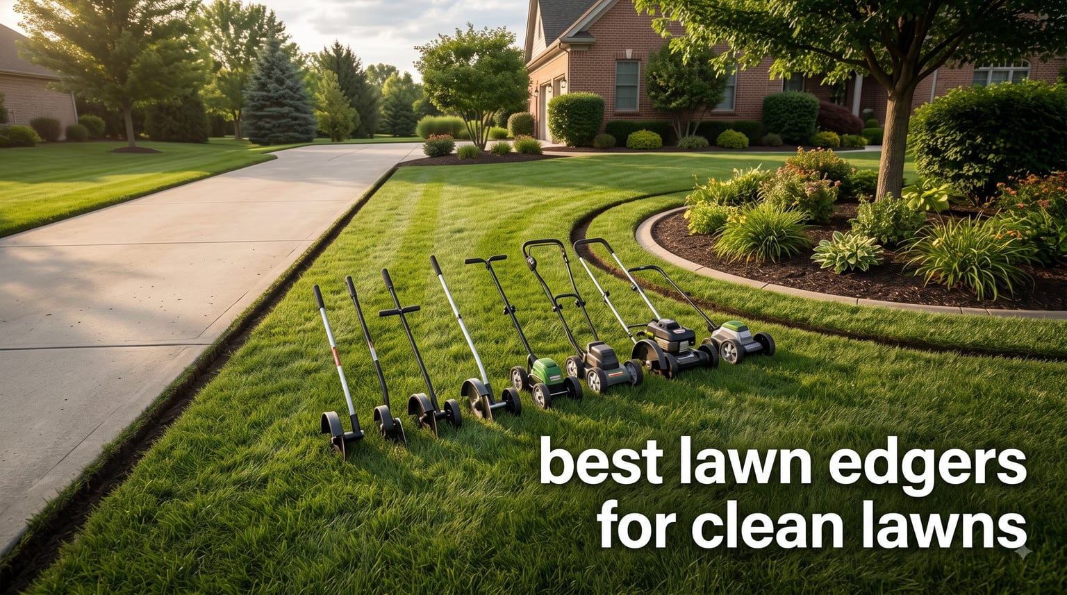 best lawn edgers for clean lawns