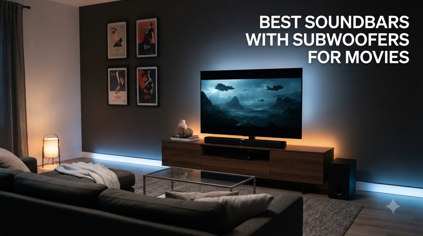 best soundbars with subwoofers for movies