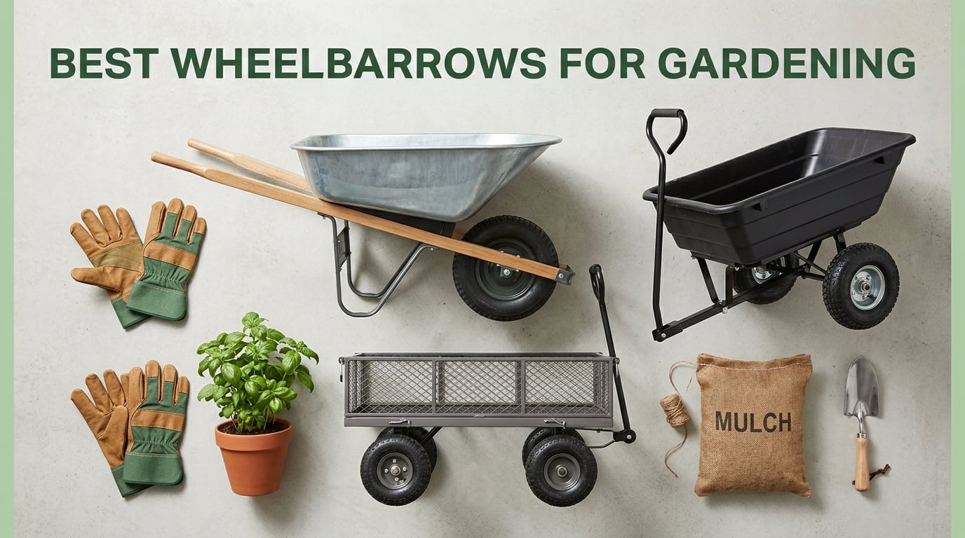 best wheelbarrows for gardening