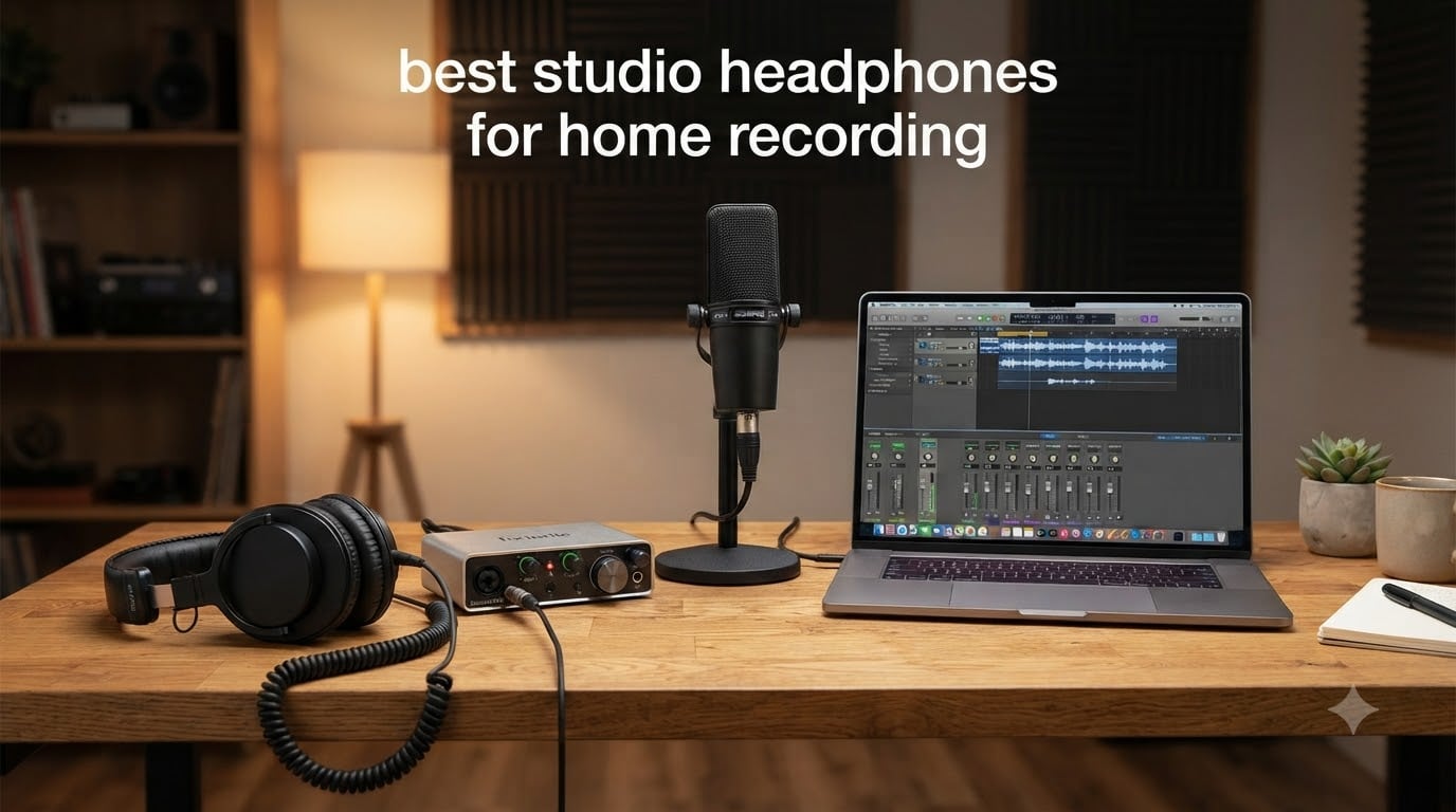 best studio headphones for home recording