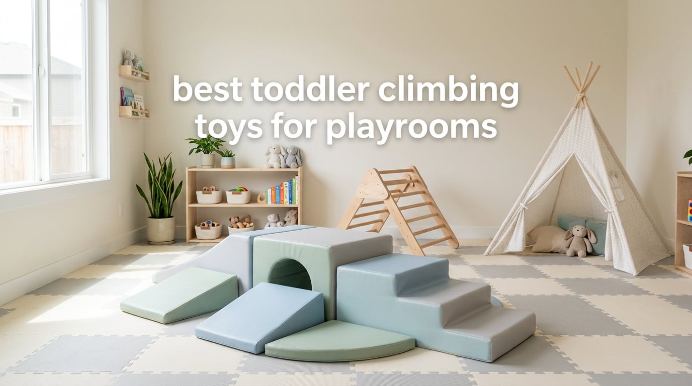best toddler climbing toys for playrooms