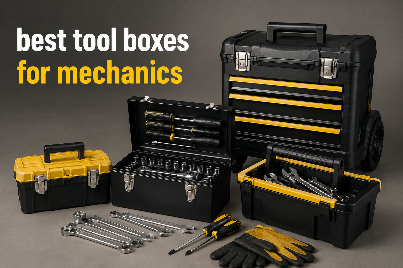 best tool boxes for mechanics