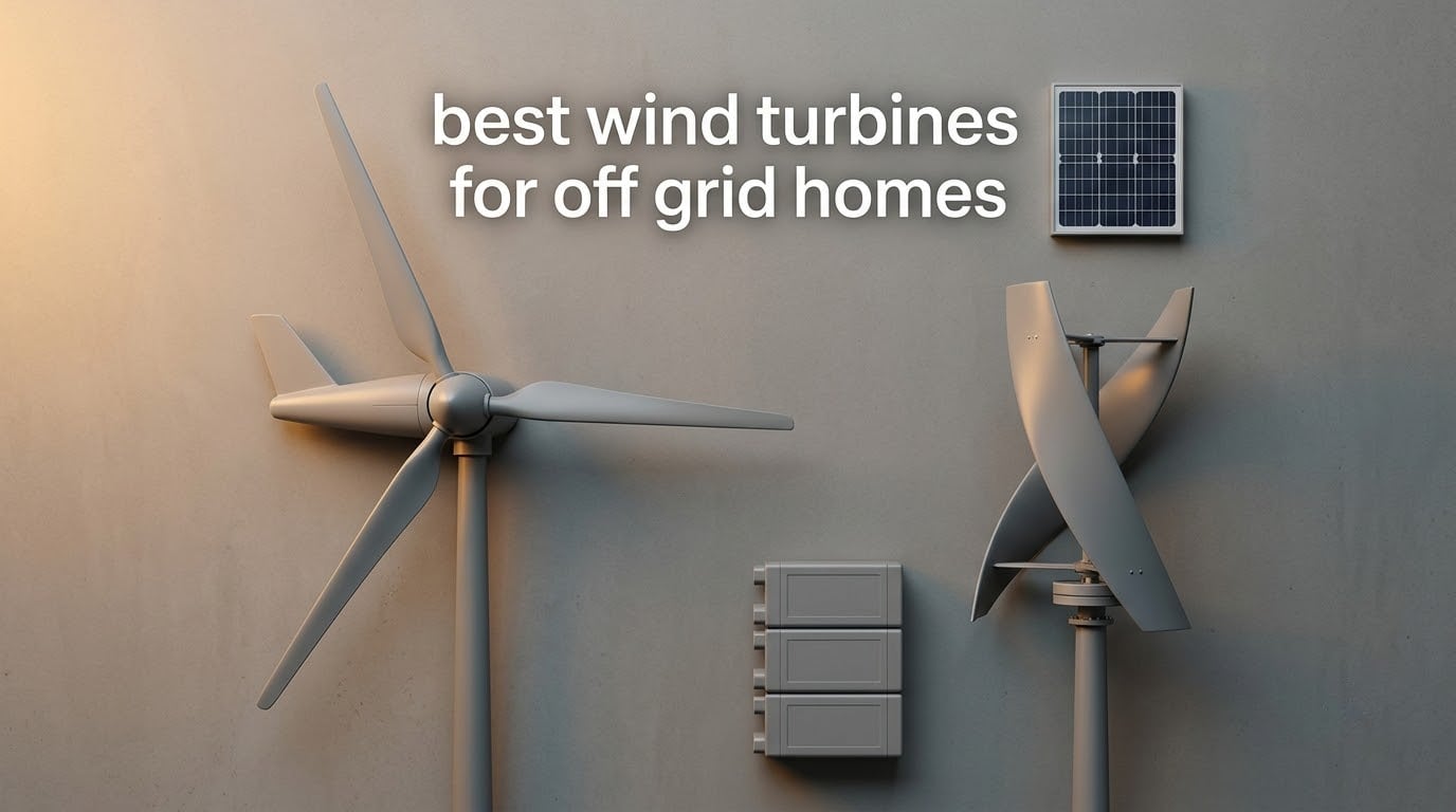 best wind turbines for off grid homes