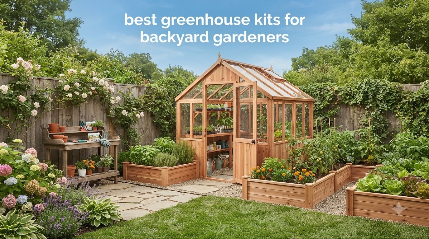 best greenhouse kits for backyard gardeners