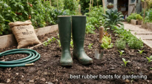 best rubber boots for gardening