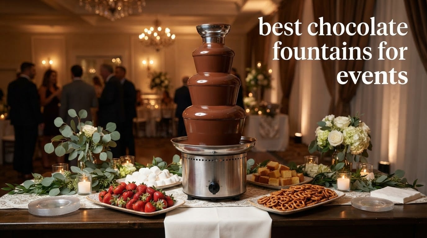best chocolate fountains for events