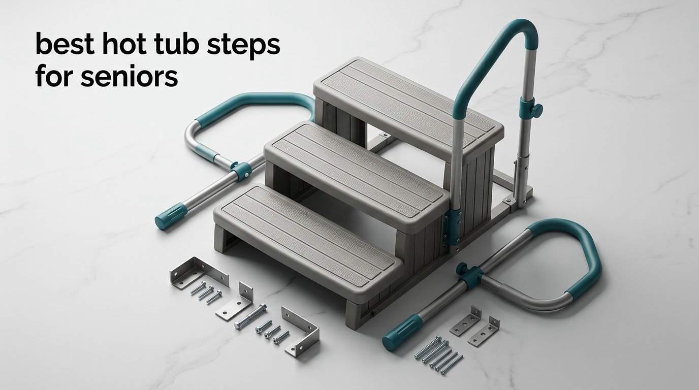 best hot tub steps for seniors