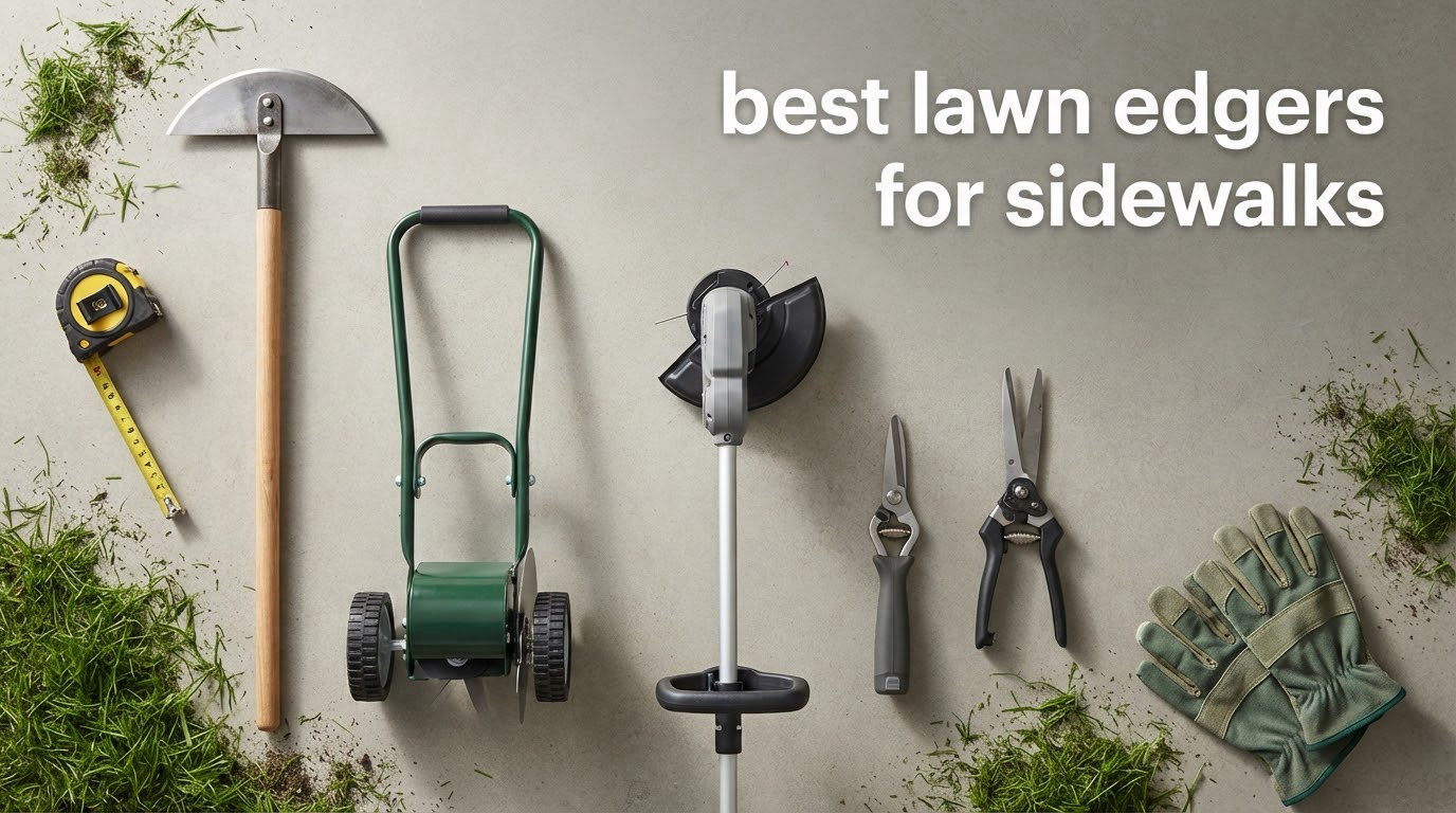 best lawn edgers for sidewalks