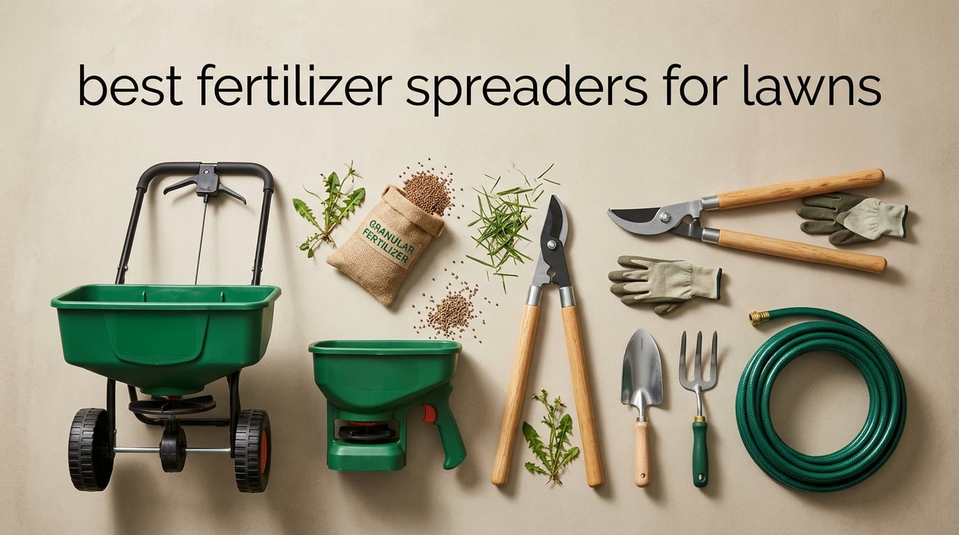 best fertilizer spreaders for lawns