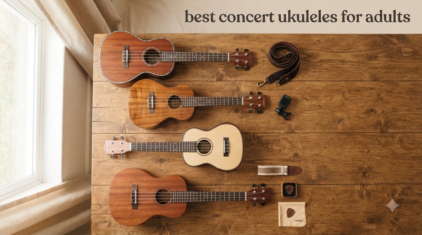 best concert ukuleles for adults