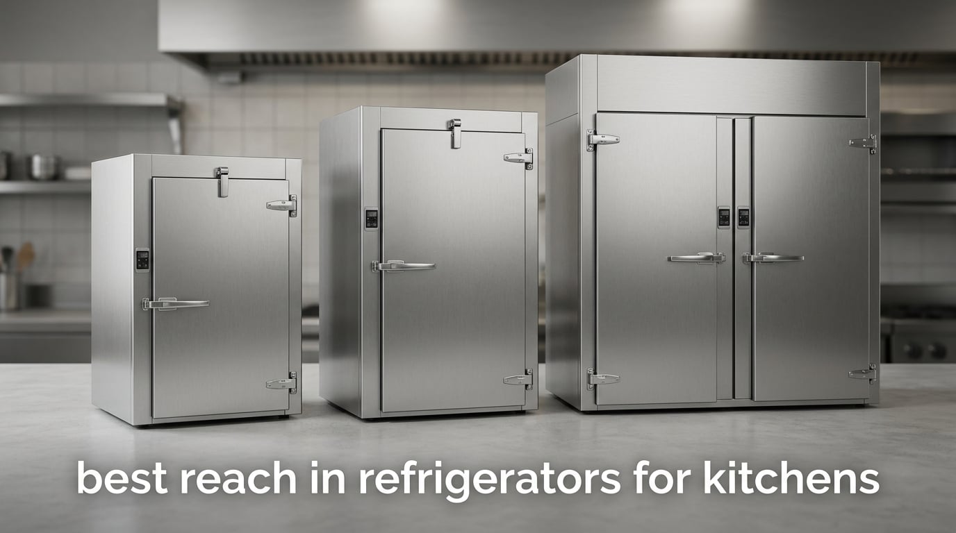 best reach in refrigerators for kitchens