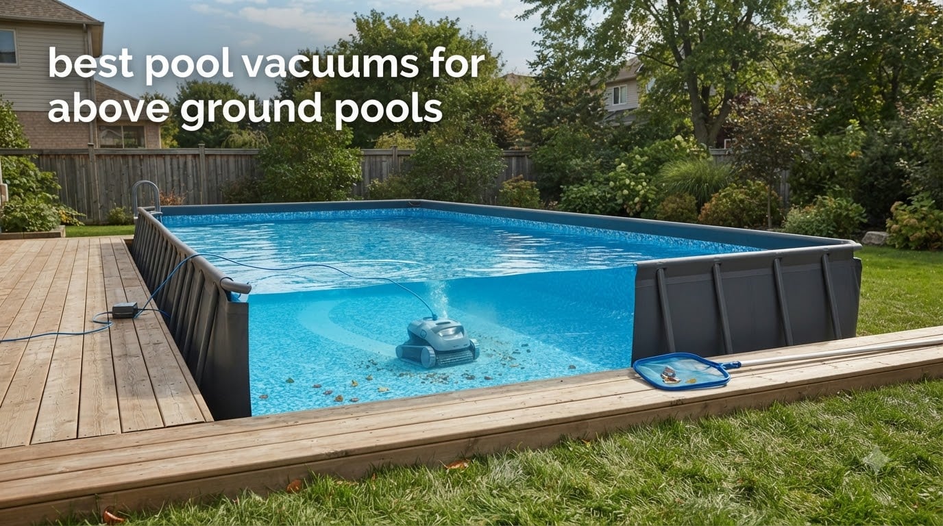 best pool vacuums for above ground pools