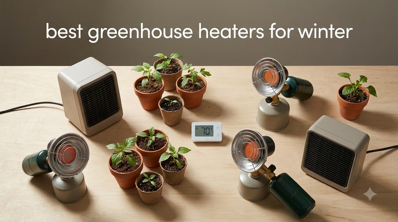 best greenhouse heaters for winter