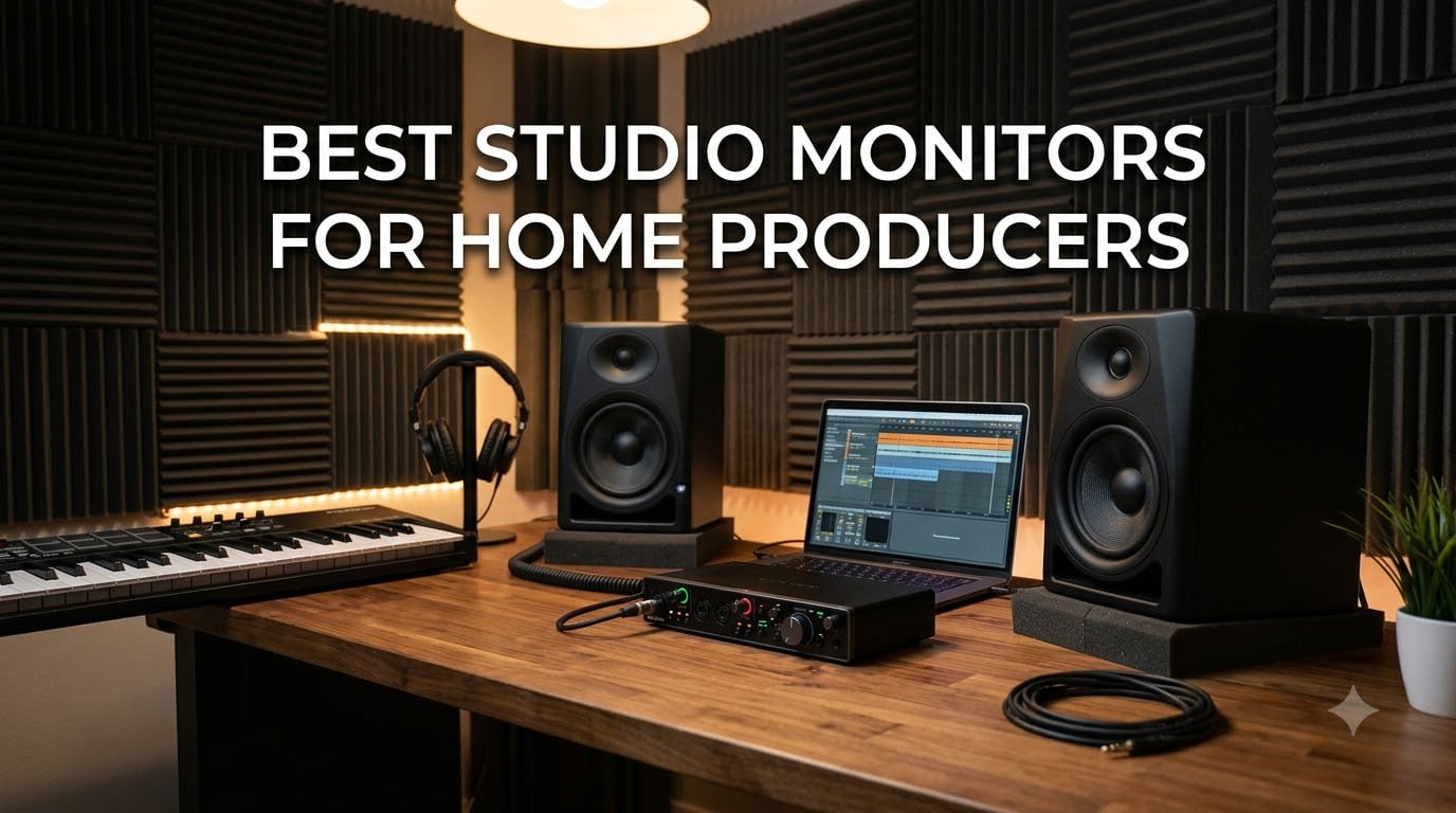best studio monitors for home producers