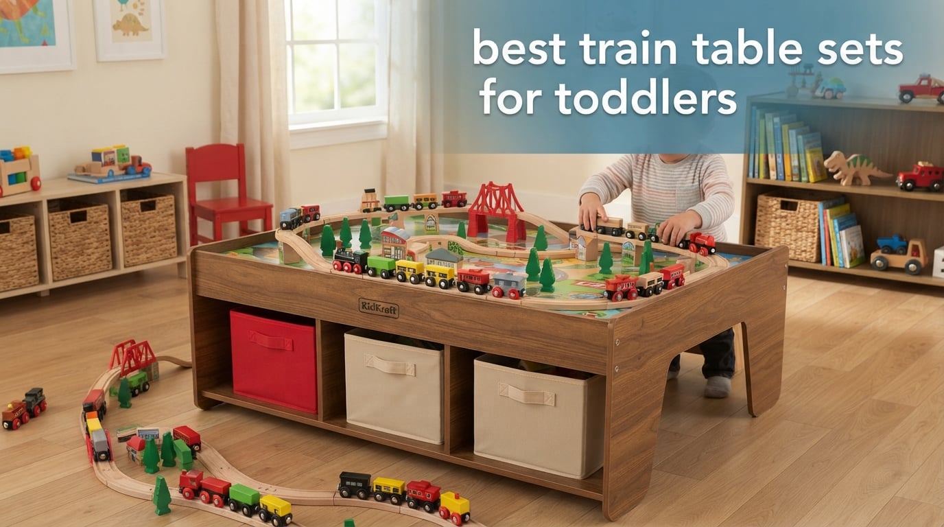 best train table sets for toddlers