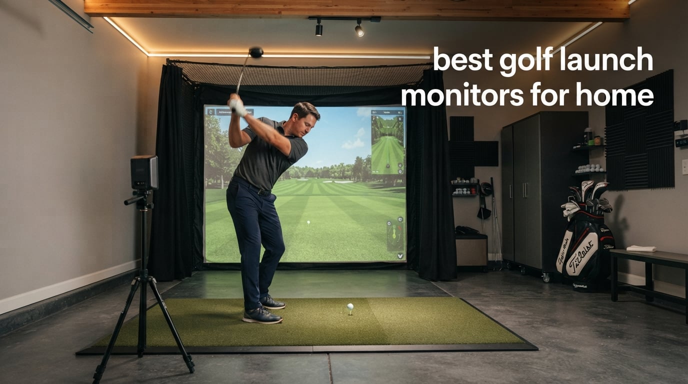 best golf launch monitors for home
