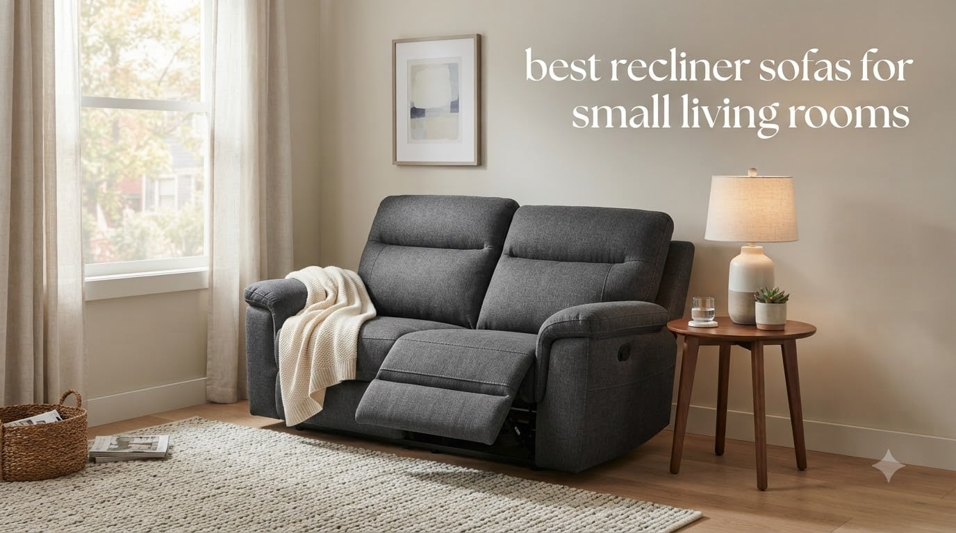 best recliner sofas for small living rooms