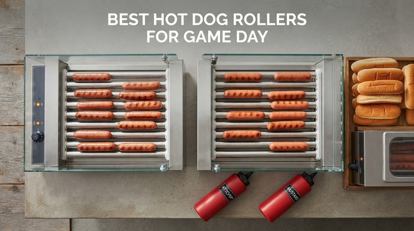 best hot dog rollers for game day
