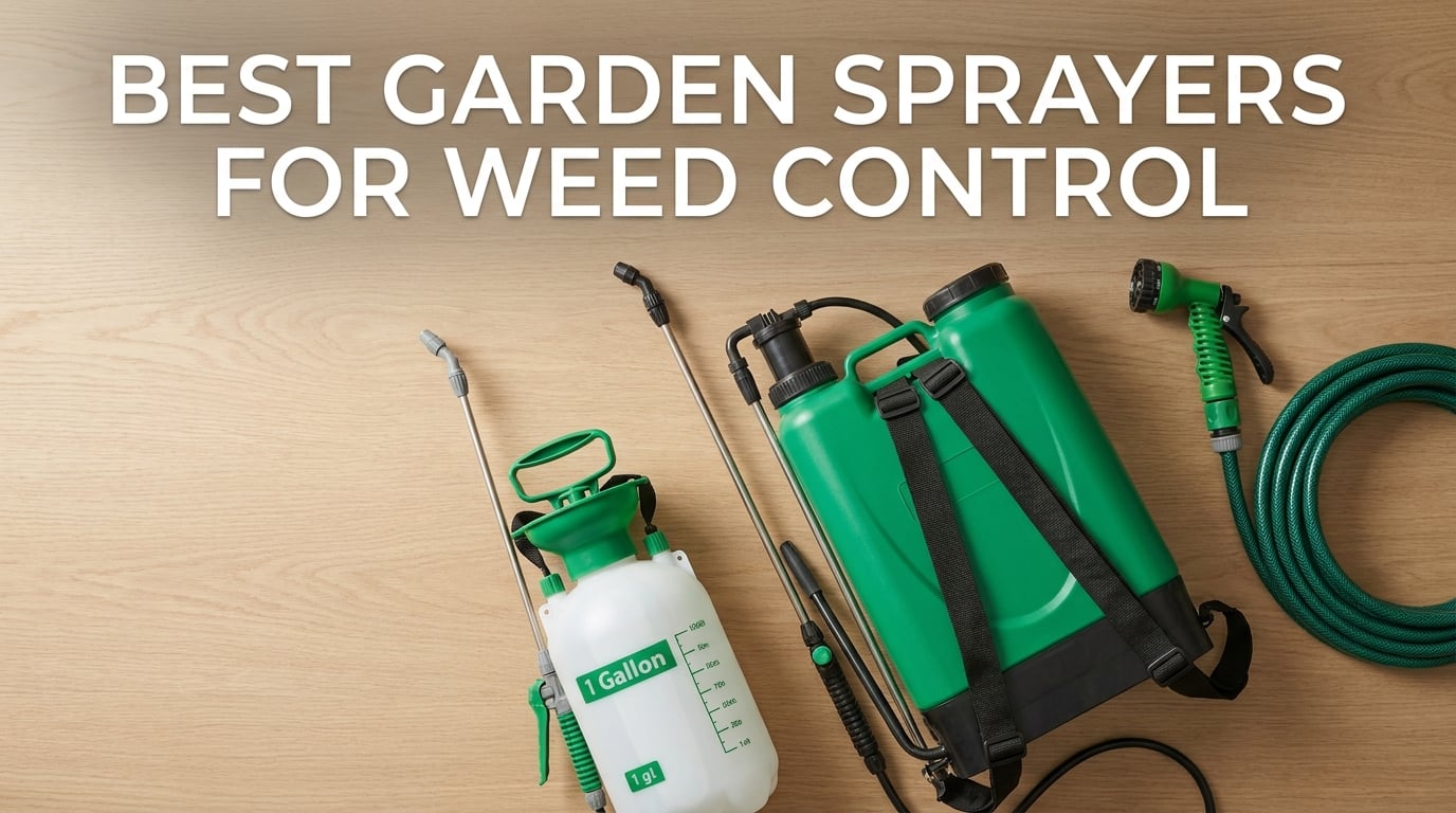 best garden sprayers for weed control
