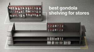 best gondola shelving for stores