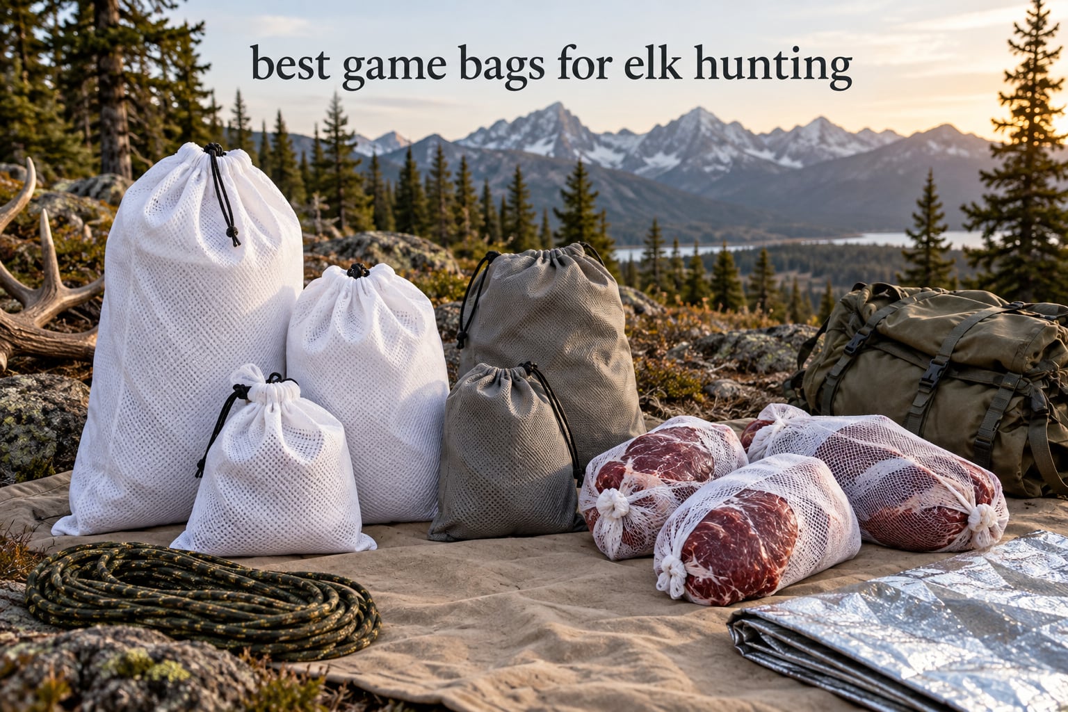 best game bags for elk hunting