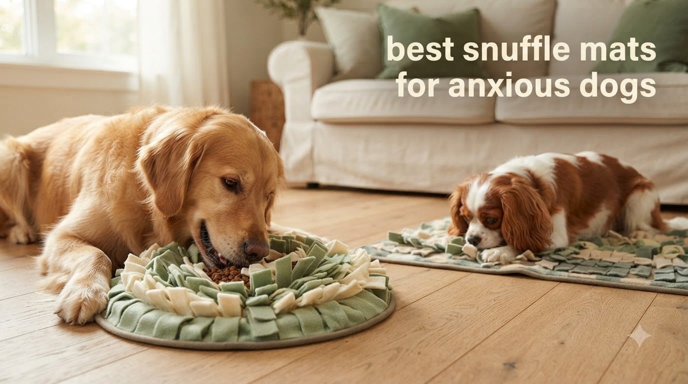 best snuffle mats for anxious dogs